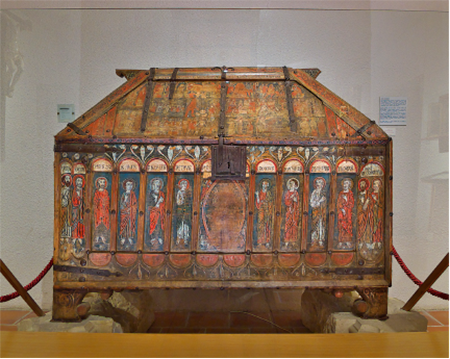 Santa María de Carrizo. Arcón. Museo Diocesano de Astorga (Foto: Wikimedia Commons).