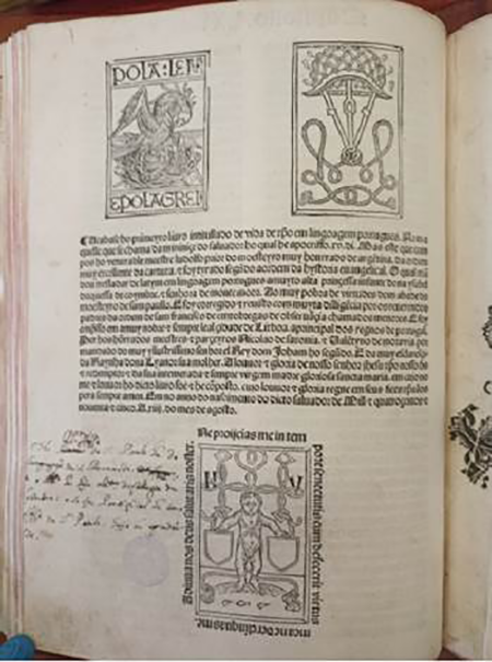 Vita Christi de Ludolfo de Sajonia. BUC, R-67-1. Colofón del primer libro. © M. Pérez Vidal.