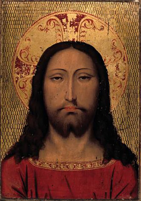 Santa Faz. Museu Nacional de Machado de Castro, Coímbra, procedente del monasterio de Santa María de Lorvão. MNMC, Inv. 2439; P7, 44,7 x 31,5 cm. © Direção Geral do Património Cultural.